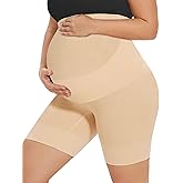 KIM S Shape Your Bump Seamless Maternity Shapewear for Dress, Pregnancy Underwear Prevent Chafing Belly Support