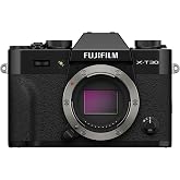 FUJIFILM X-T30 III Mirrorless Camera Body, Black