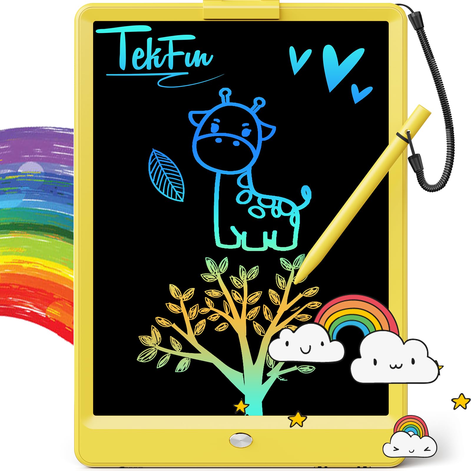 TEKFUN Toys for Girls Boys 10IN LCD Writing