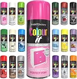 Classic Signature All Purpose Pink Aerosol Spray Paint 400ml Quick Dry