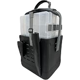 FROGG TOGGS EVA Tackle Vault, Lightweight, Customizable Fishing Tackle Bag | Comfortable transportation, durable construction, organized storage compartments, secure closure
