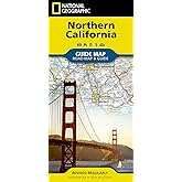 Northern California Map (National Geographic Guide Map)