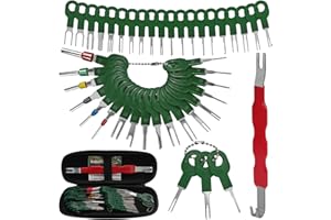 XLWJBES Automotive Electrical Terminal Removal Tool Kit Pro - 41+1Pcs Automotive Depinning Tool Kit Terminal Connector Remova