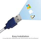 SABRENT USB to RS232 DB9 Serial Adapter Cable PL-2303 Prolific view 8