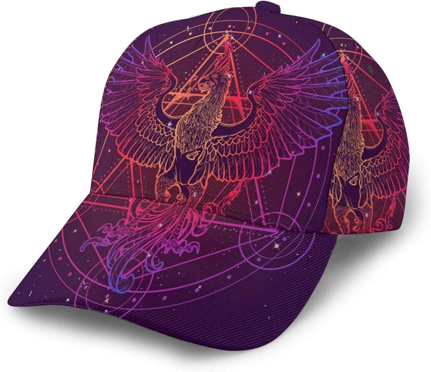 IBILIU Phoenix Hat Baseball Cap for Men Women,Mythycal Phoenix Bird