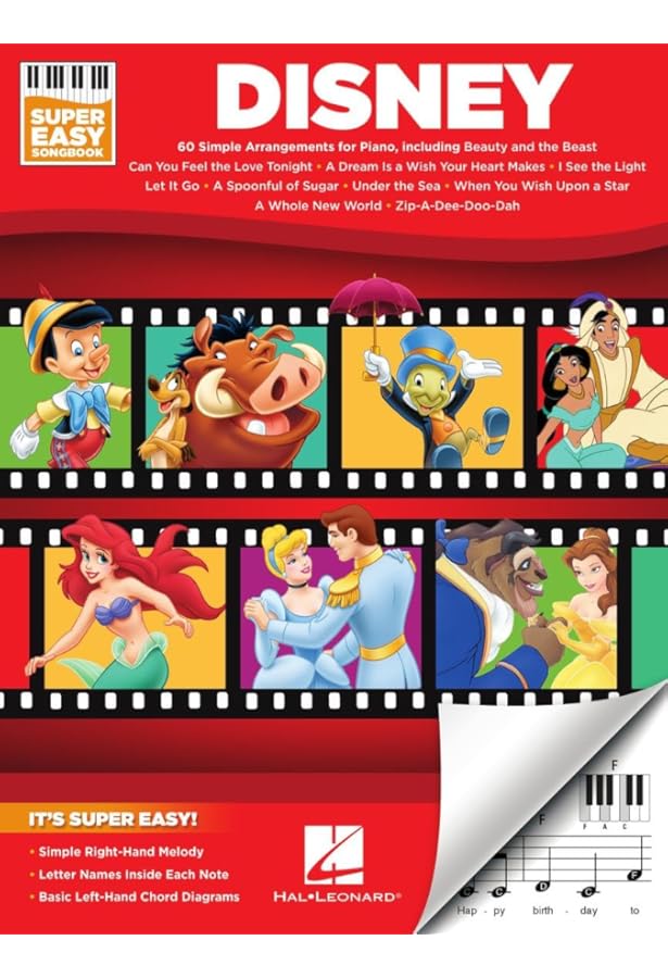 Amazon.com: Disney Big-Note Collection (Big-Note Piano