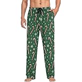 Aslsiy Men's Pajama Bottoms Soft Mens Pajama Pants PJ Lounge Pants