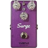 YUMFLO SURGE High Gain Distortion Pedal for Electric Guitar, 3-Way Voicing | Amp-like response, Natural dynamics, Modern punch, Vintage high gain, Crunch to high gain, Mystic violet