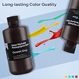 ELEGOO Water Washable 3D Resin 405nm LCD UV-Curing Grey 1000G view 5