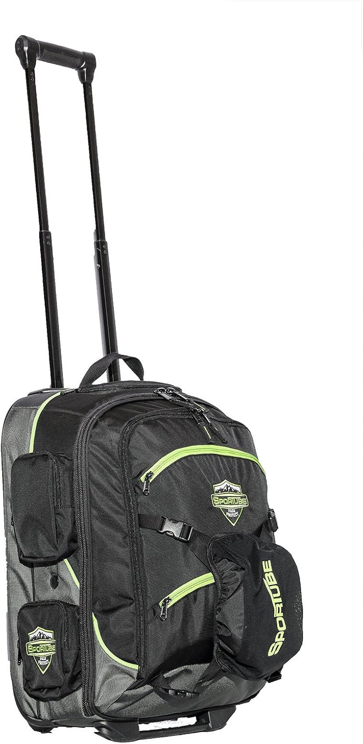 wheeled ski bag with boot compartment