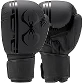 Sting Armaplus Boxing Gloves, 16 Oz, Black | T3 Outer Material and Floating Liner System, Hi Flow Core Padding, Square Shoulder Mould Design, Wrist Support Strap
