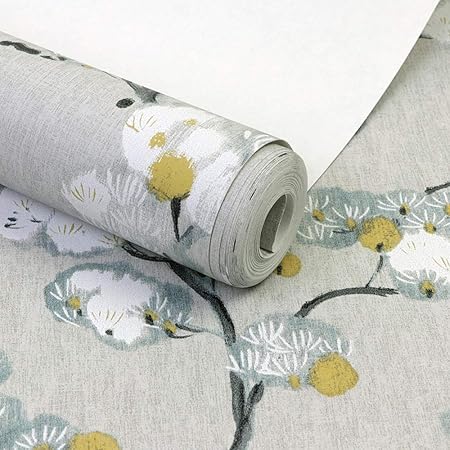 ZHOUKEYU Inicio sala de estar dormitorio papel tapiz chino idílico