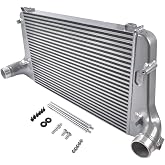03CSI112ASL Front Mount Intercooler Replacement for Ford Explorer ST Silver 2020-2023 Weonefit