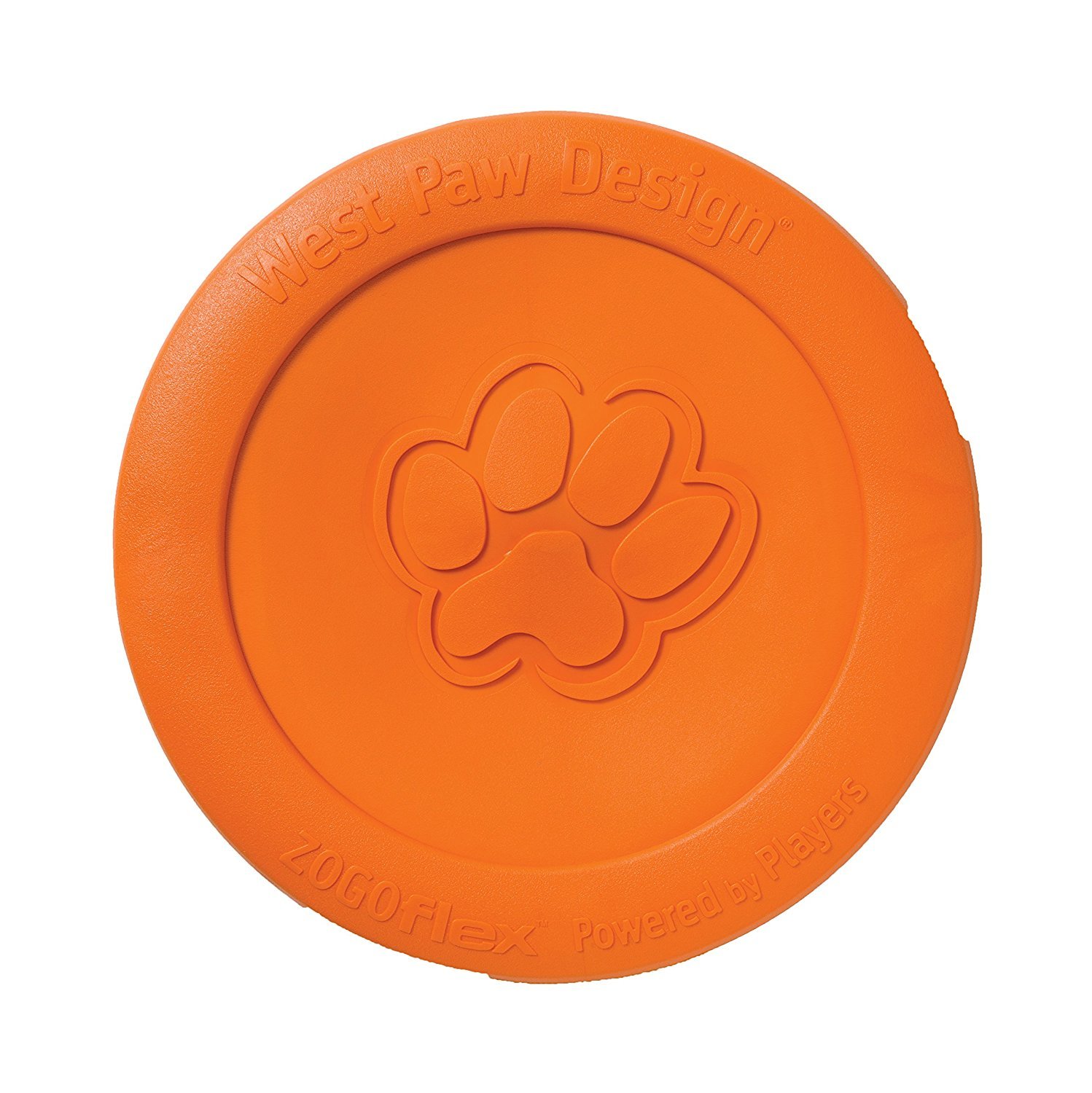 West Paw Zogoflex Zisc Durable Dog Frisbee Nearly Indestructible Flying