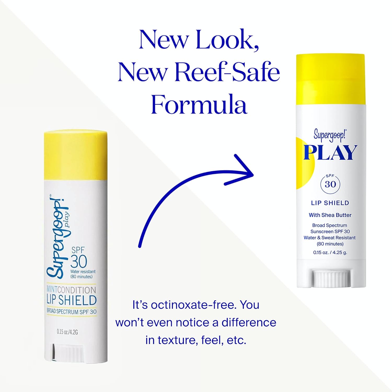 Supergoop! PLAY Lip Shield SPF 30 with Shea Butter - 3 Pack - Hydrating, Reef-Safe SPF Lip Balm - Moisturizing Lip Treatment For Dry Cracked Lips - Clean Ingredients & Broad Spectrum UV Protection : Beauty