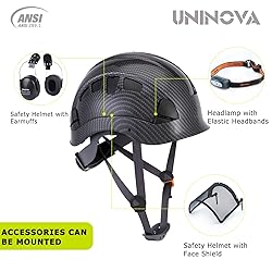 UNINOVA Safety Hard Hat - ANSI Z89.1 Approved