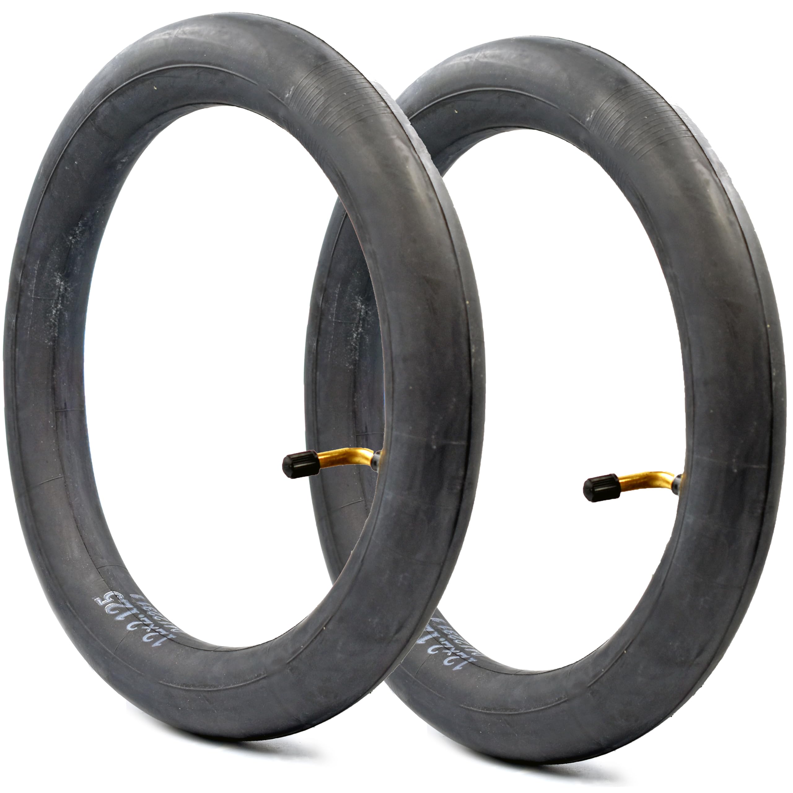 myBESTscooter - Inner Tube 12 x 2.125 Inch Angled Valve 90 Degree For Electric Scooter, 12 Inch Compatible With 12 1/2 * 2 1/4 Tyres