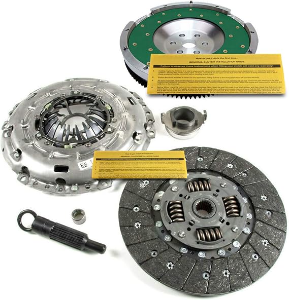 LUK CLUTCH KIT & FIDANZA ALUMINUM FLYWHEEL