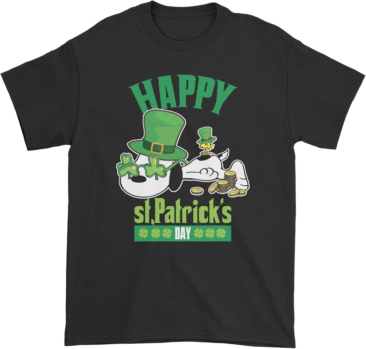 Snoopy Happy St Patrick’s Day TShirt Shamrock Shirt, Irish Shirt, St