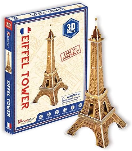 cubicfun 3d puzzle eiffel tower