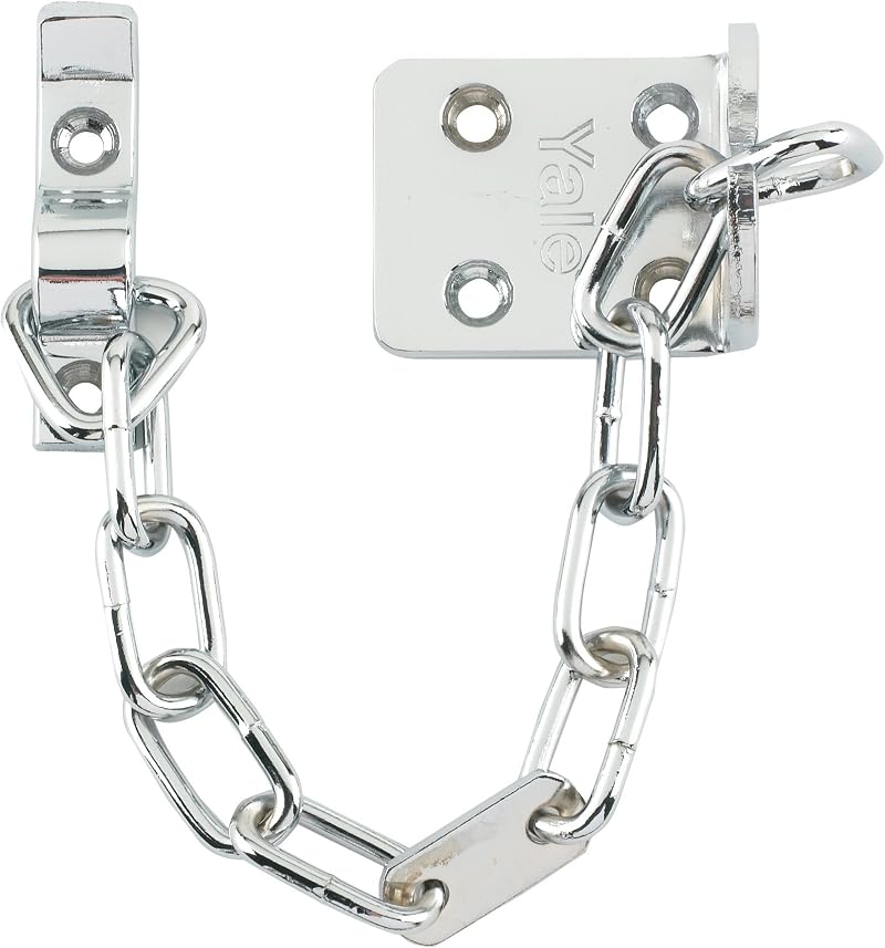 Yale V-WS6-CH TS003 Door Chain 13.5 cm Chrome High Security Visipacked