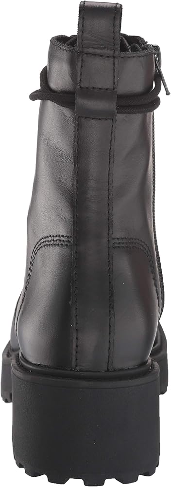 april leather and knit boot