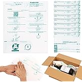 WOWOSS 8 Pack 16"x14" Expanding Packing Foam, Expanding Foam for PC/Electronic Components/Equipment/Fragile Items, Rapid Expa