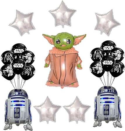 Amazon スターウォーズバルーン個 スターウォーズ ベビーヨーダ 子供誕生日パーティーデコレーション 風船 バルーン おもちゃ
