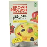 Brown &amp; Polson Vanilla Custard Powder, 100g