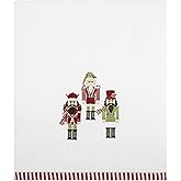 Avanti Linens - Bath Towel, Soft & Absorbent Cotton Velour, Holiday Bathroom Essentials (Peppermint Nutcracker)
