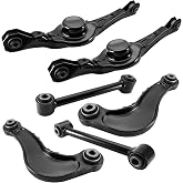 AULINK 6PCS Rear Upper Lower Control Arm and Lateral Arm Sway Bar For Ford | For Ford Edge 2007-2010,For Lincoln MKX 2009 2010