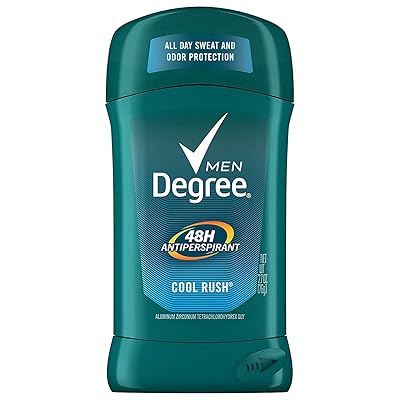 Degree Men Anti-Perspirant Cool Rush - 2.7 oz, Pack of 5
