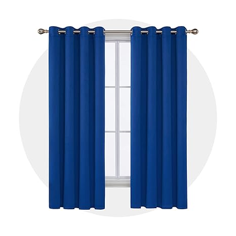 Home Kitchen Curtains Deconovo Window Treatment Blackout