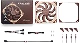 Noctua NF-A14x25 G2 PWM 140mm Quiet PC Fan Brown view 4