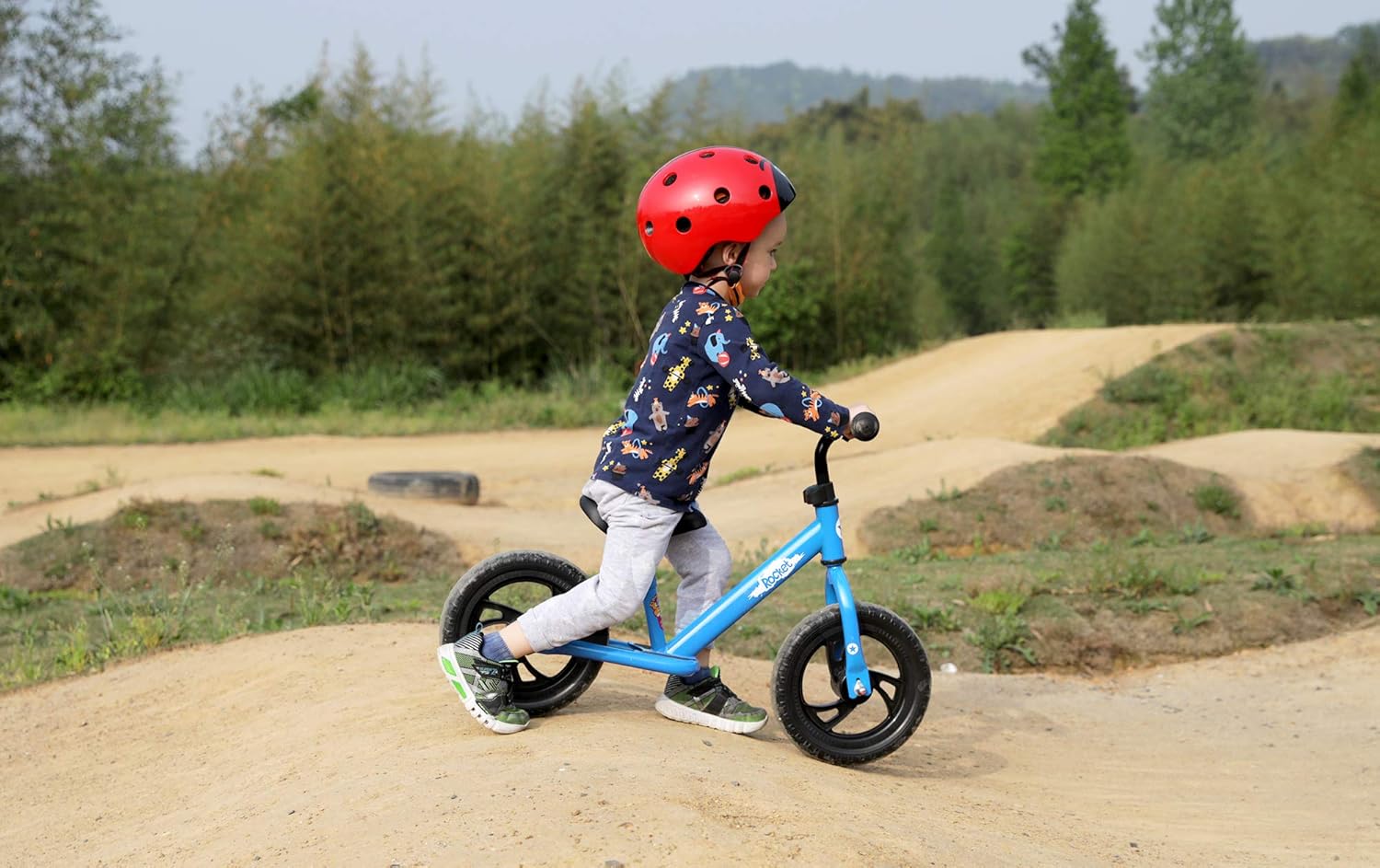 JOYSTAR 12/14 Inch Lightweight Kids Balance Bike for 2 3 4 5 6 Years Old Toddlers, Kids Push Bikes, Glider Bike with Footrest and Handlebar Pads: Sports & Outdoors