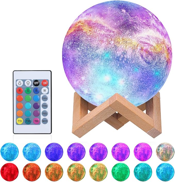 Lampada della Galassia a forma di luna