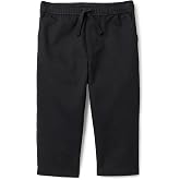 Amazon Essentials Boys and Toddlers' Regular Fit Stretch Cotton Twill Pull On Pants
