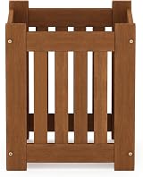 Furinno Tioman Hardwood Outdoor Flowerbox Teak Oil Treated Meranti Wood view 6