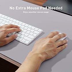 Aothia Large PU Leather Desk Pad Protector