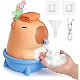 UNEEDE Capybara Hand Soap Dispenser, Automatic Touchless Foaming with Advanced Sensor, IP7 Waterproof, Portable & Wall Mount 