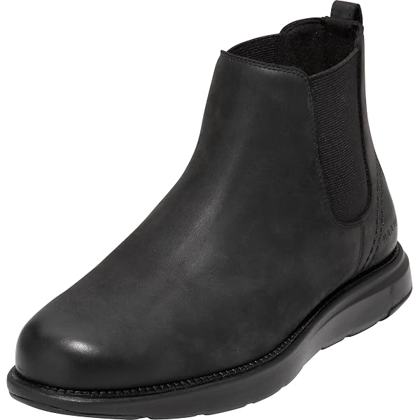 Cole Haan Men's Berkshire Lug Chelsea Boot – Turbulence Suede, Natural Water-Resistant, Size 8 - View #5