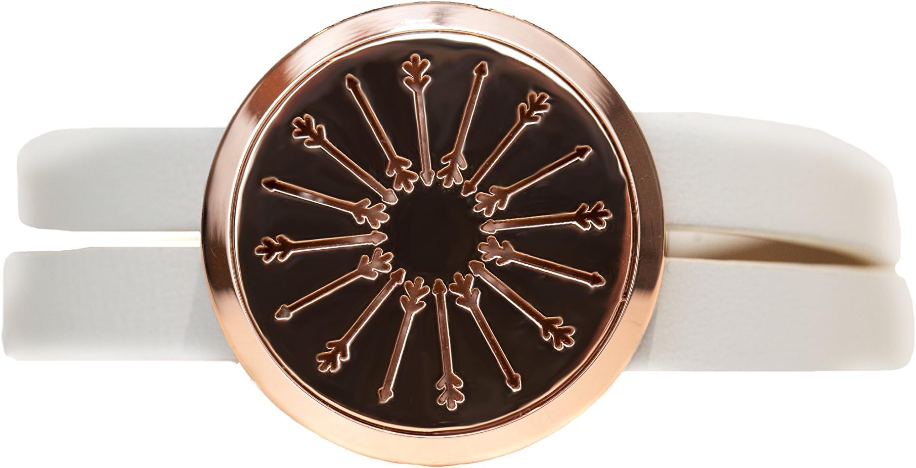 The Oil Collection Rose Gold Essential Oils Diffuser Wrap Bracelet (Stainless Steel)