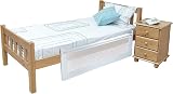 Safetots Narrow Bed Rail White 90cm x 40cm Toddler Bed Guard view 7