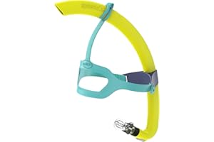 Speedo Junior Bullet Head Snorkel - Hyper Yellow/Cobalt/Emerald; One Size