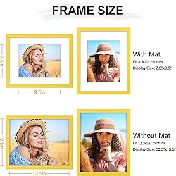 Vittanly 11x14 Picture Frame, Engineered Wood with