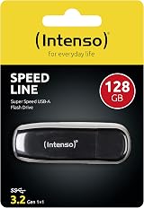 Intenso Speed Line 128GB USB 3.0 Flash Drive - 70MB/s Data Transfer view 4
