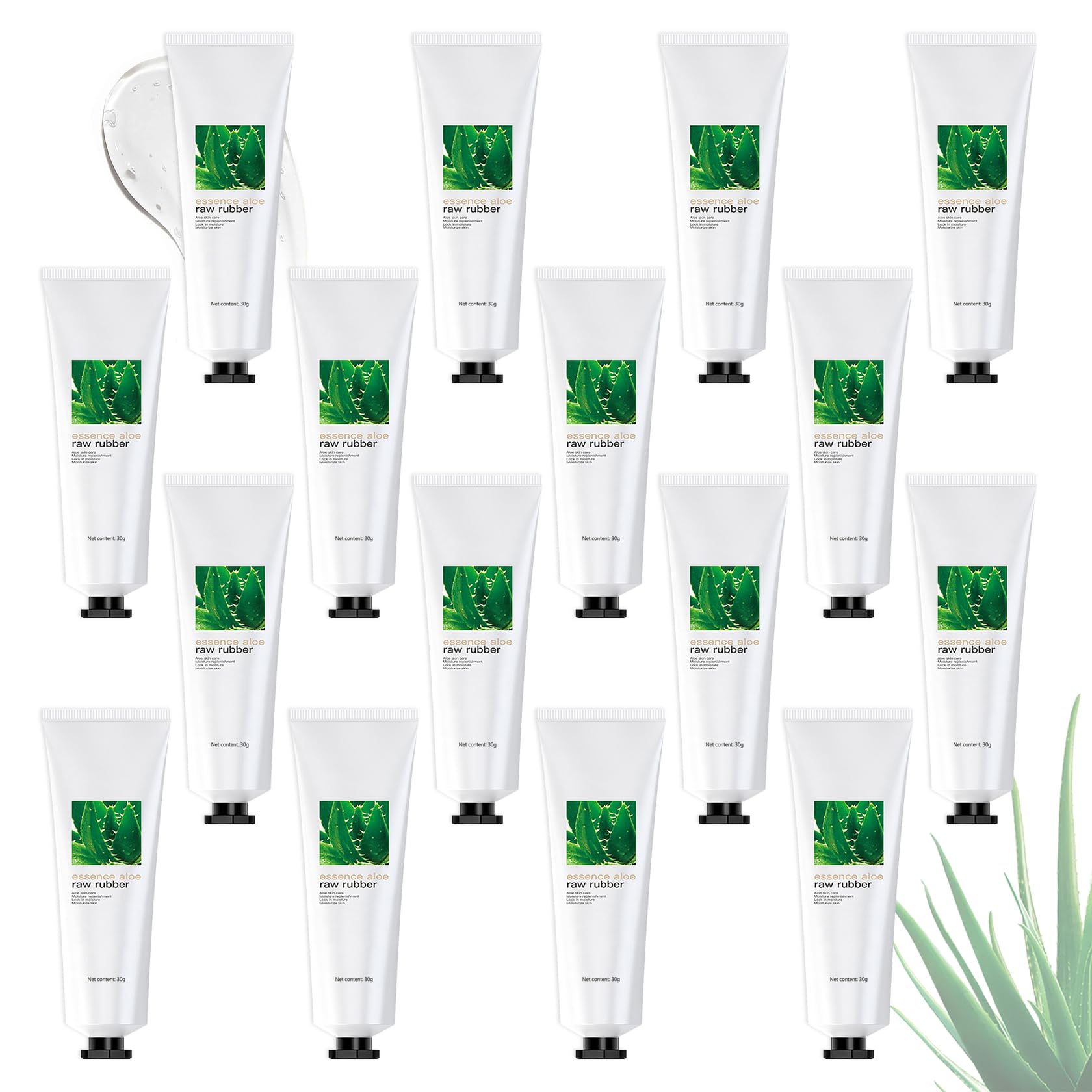 Photo 1 of 16PCS Pure Aloe Vera Gel for Face,Moisturizing Organic Vera Gel,Travel Size After Sun lotion for Face,Skin,Hair,Natural Hydrating Aftersun Cream,Refreshing Body Aloe Moisturizer for After Sun Care