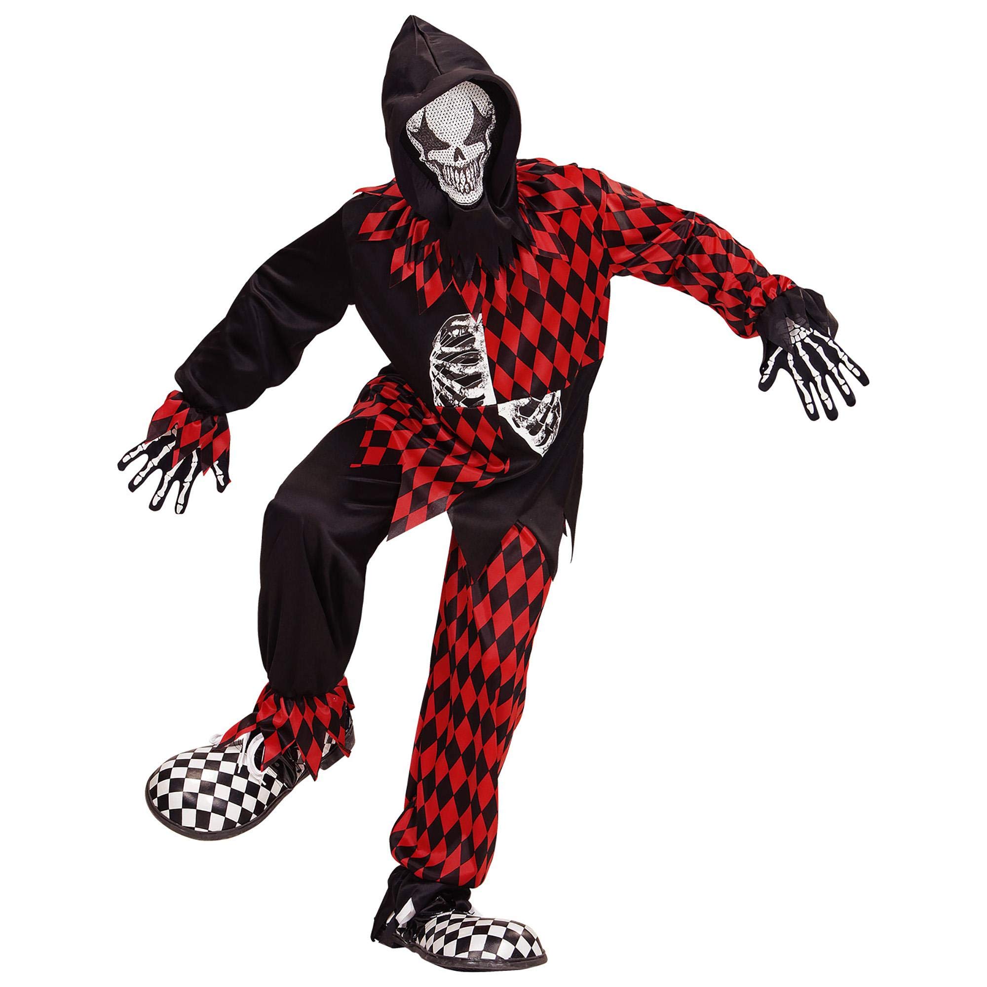 Widmann ? Evil Jester Boys, 140 cm/8 ? 10 Years, vd-wdm08747