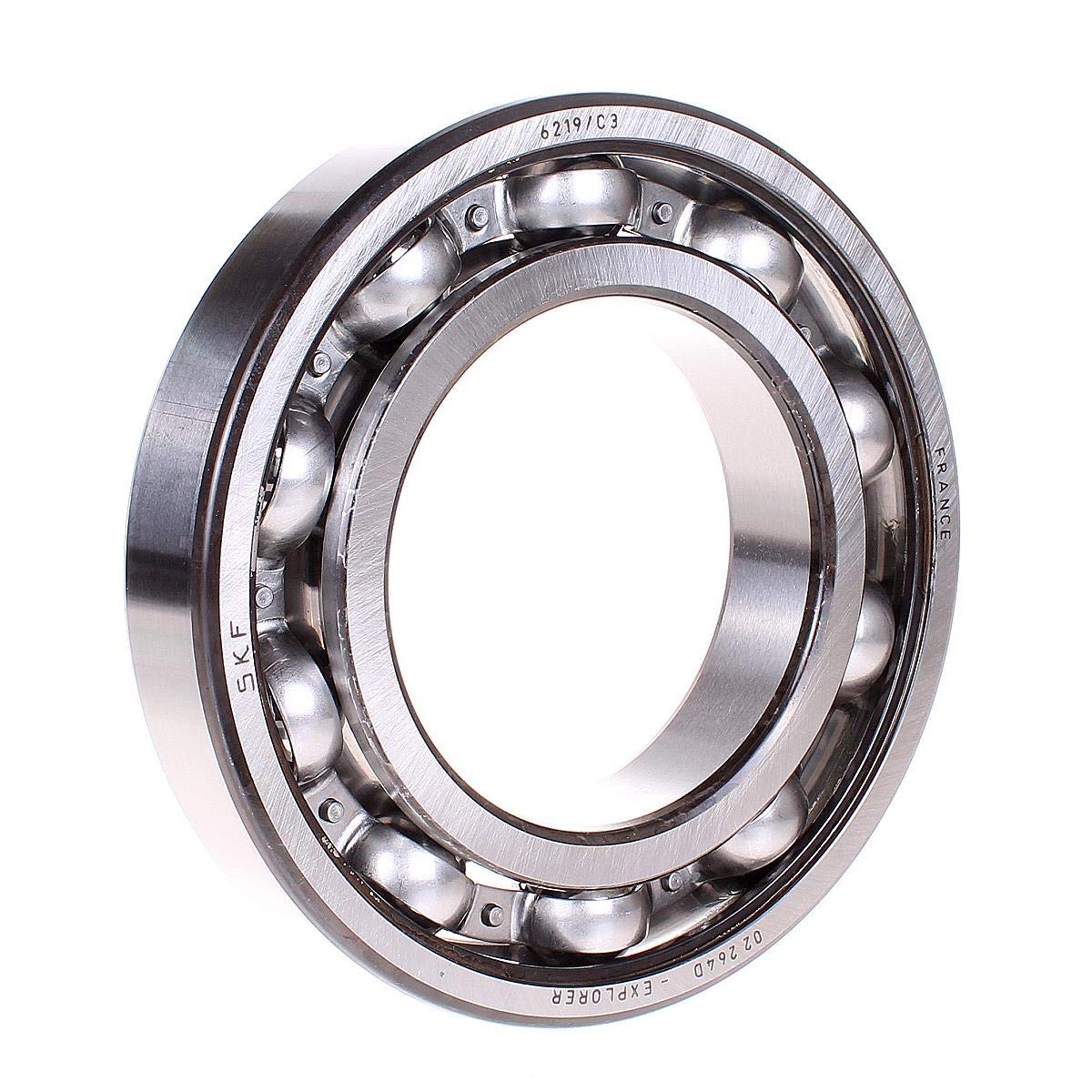 SKF Radial Deep Groove Ball Bearing, 95 ID, Bearing steel