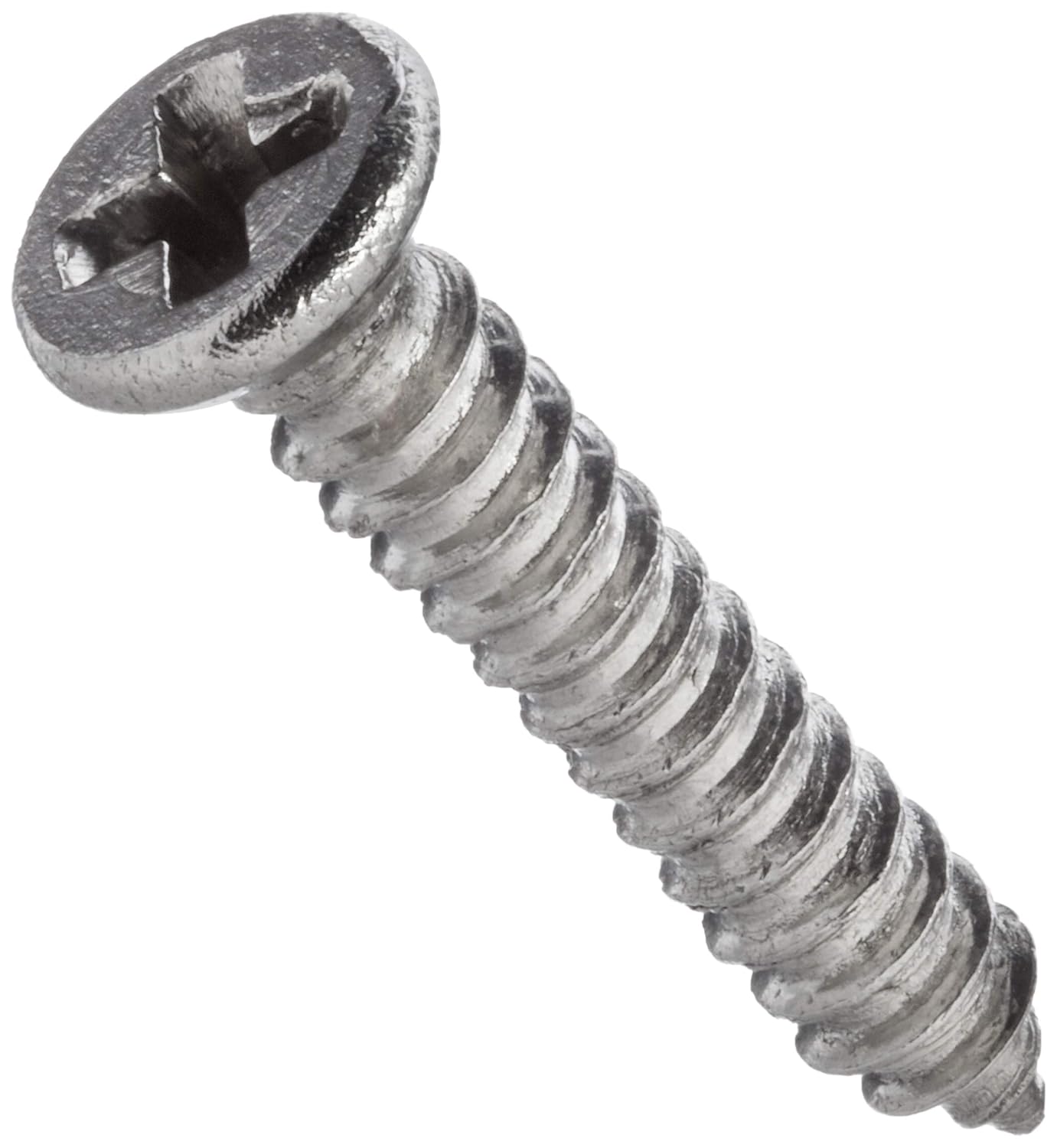Sourcingmap® M1.4 x 8mm Cross Head Countersunk Self Tapping Screw 100